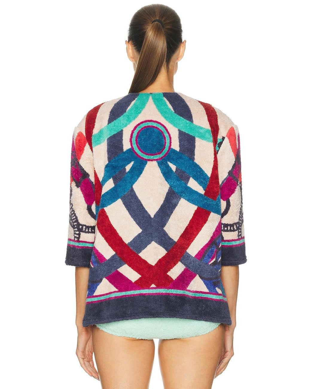 Lily Eve Red Buckle Jacket