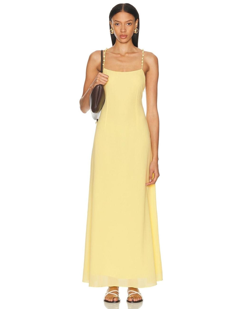 Solid & Striped Metallic The Renna Dress