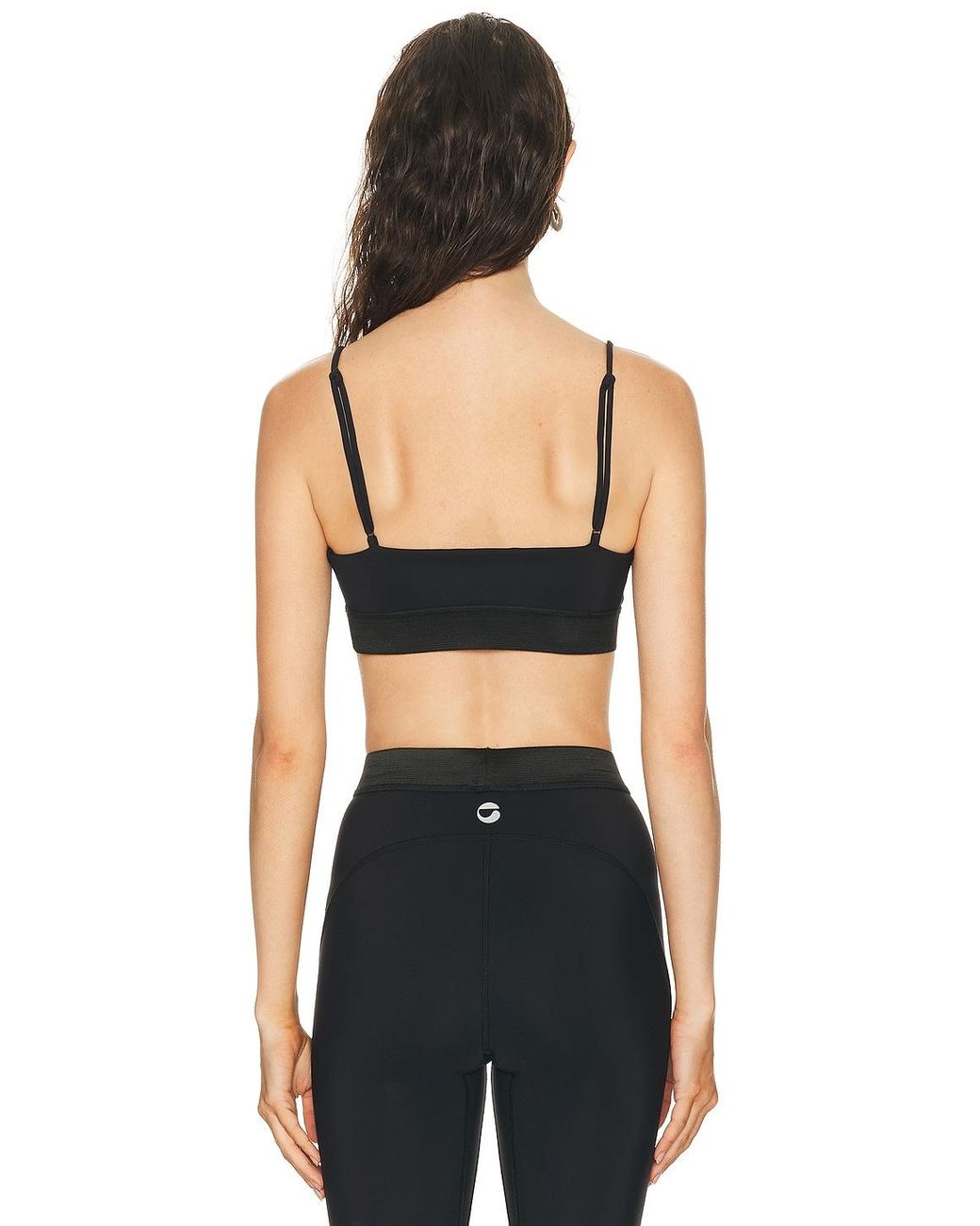 Coperni Black Cycling Bra Top