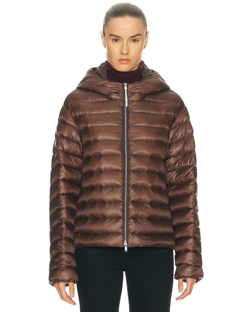 Jil Sander Brown Down Jacket