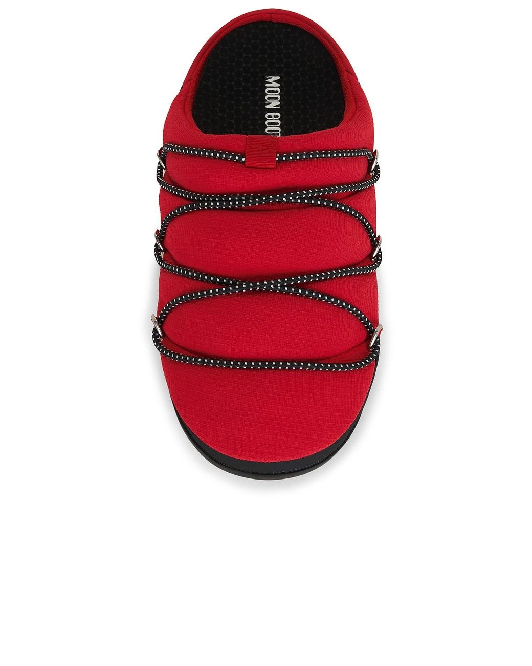 Moon Boot Red Mb Soft Slipper for men
