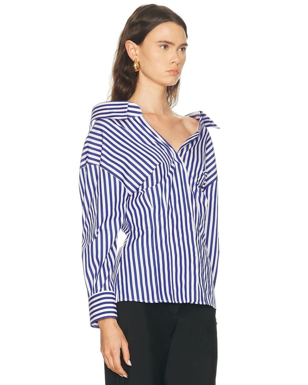 Givenchy Blue Open Shirt