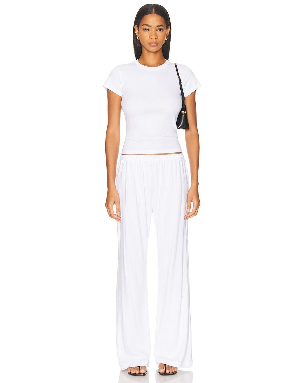 Leset White Nando Lounge Pant