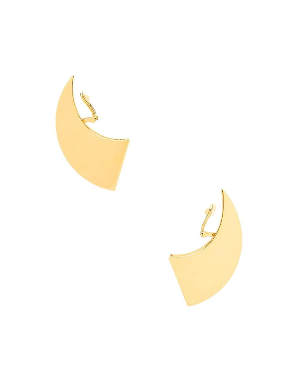 Alaïa Metallic Medium Earrings