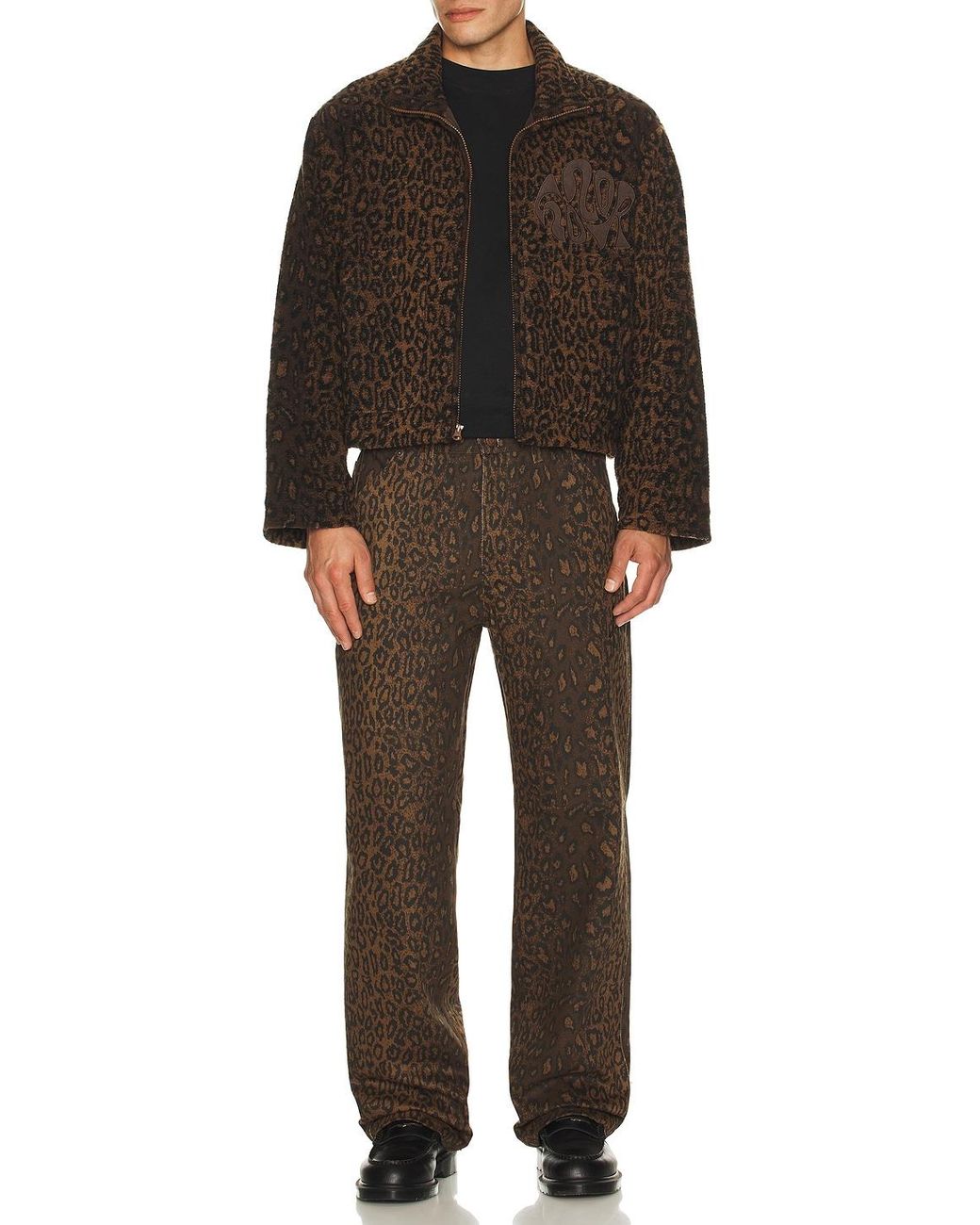 Honor The Gift Brown Cheetah Jacket for men