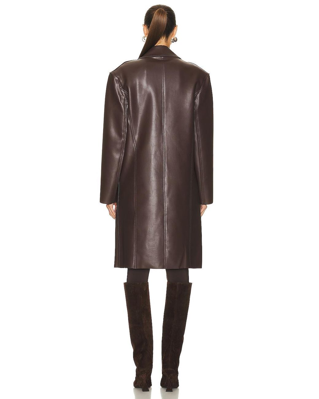 Norma Kamali Black Oversized Single Breasted Jacket