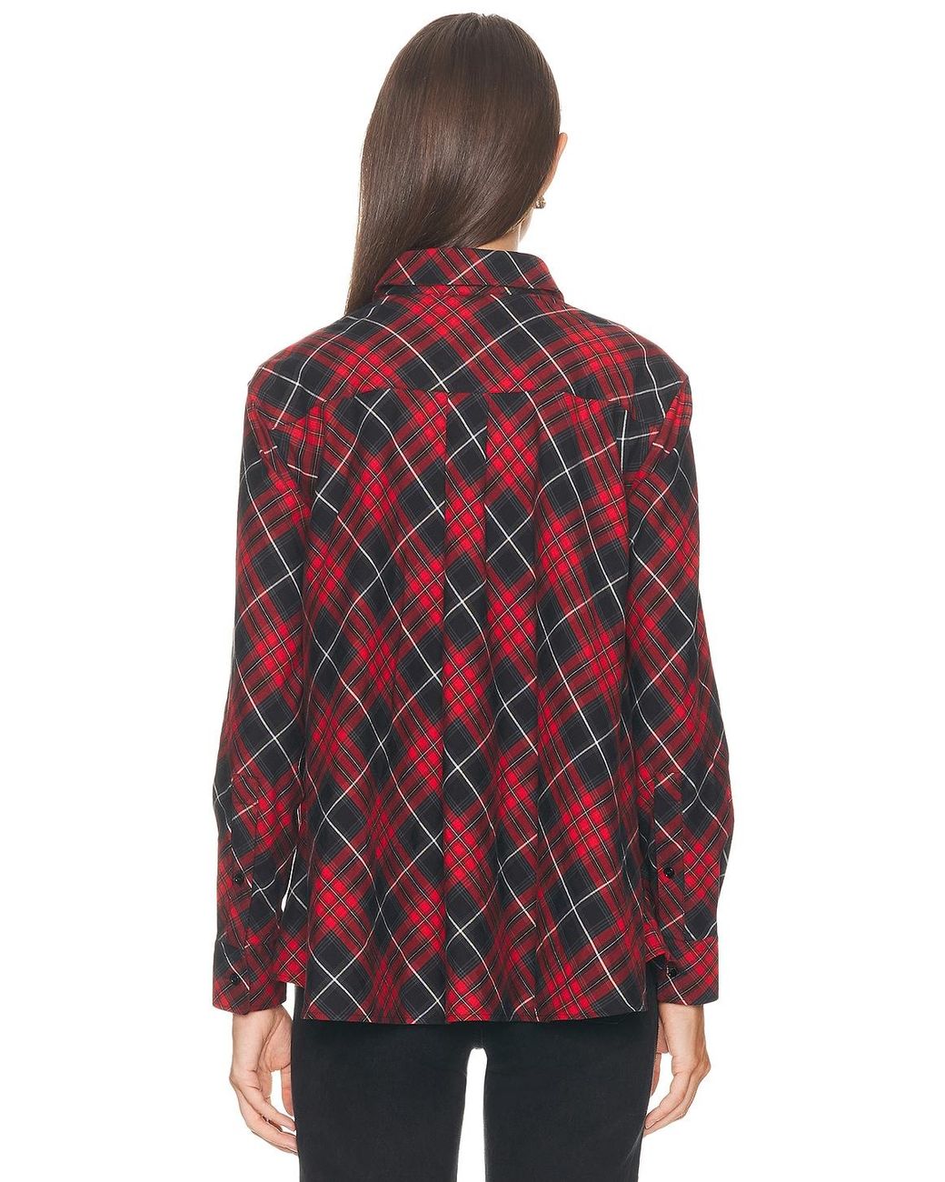 Burberry Heidi Top in Red | Lyst