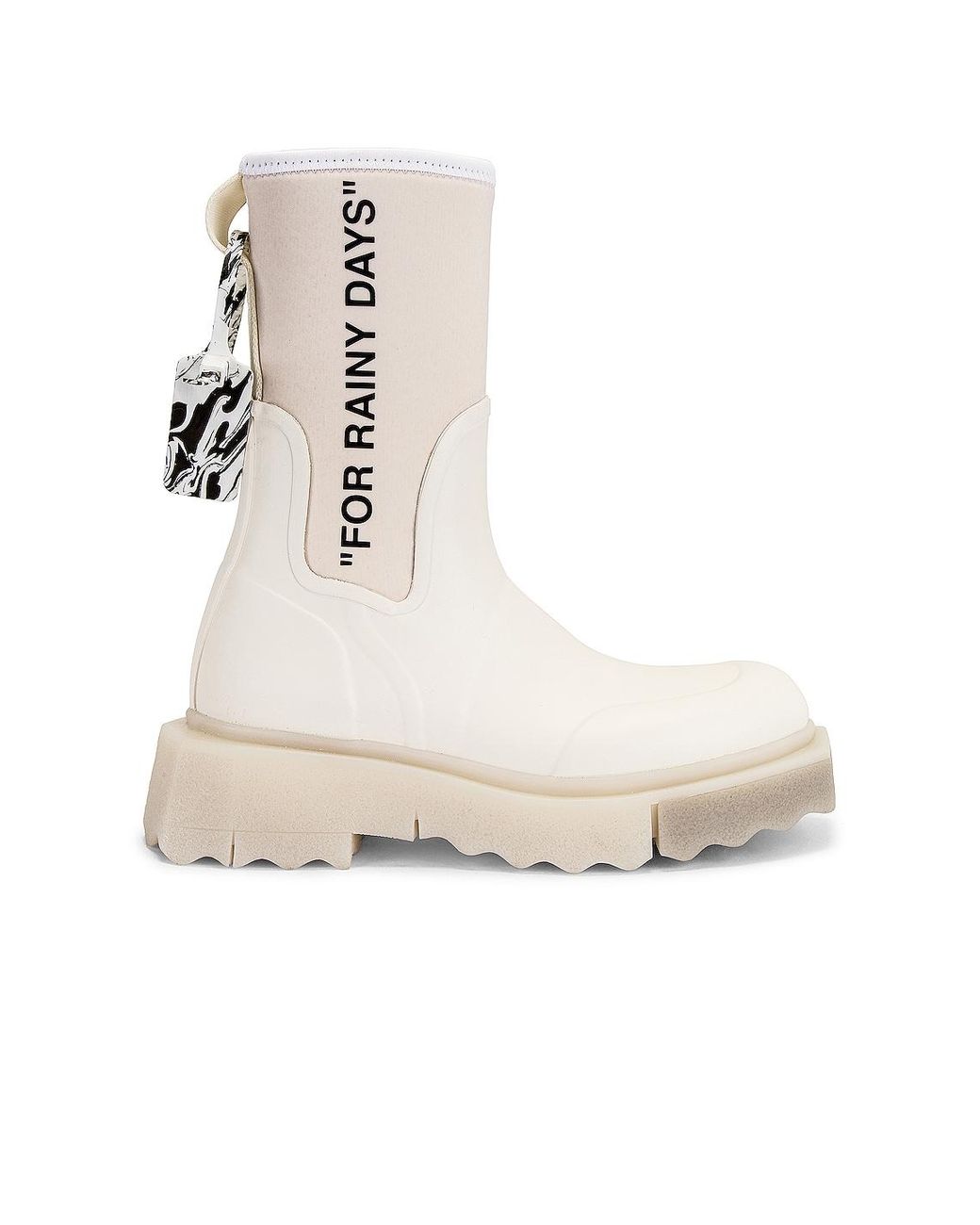 Off-White c/o Virgil Abloh For Rainy Days Rubber Boot in White | Lyst