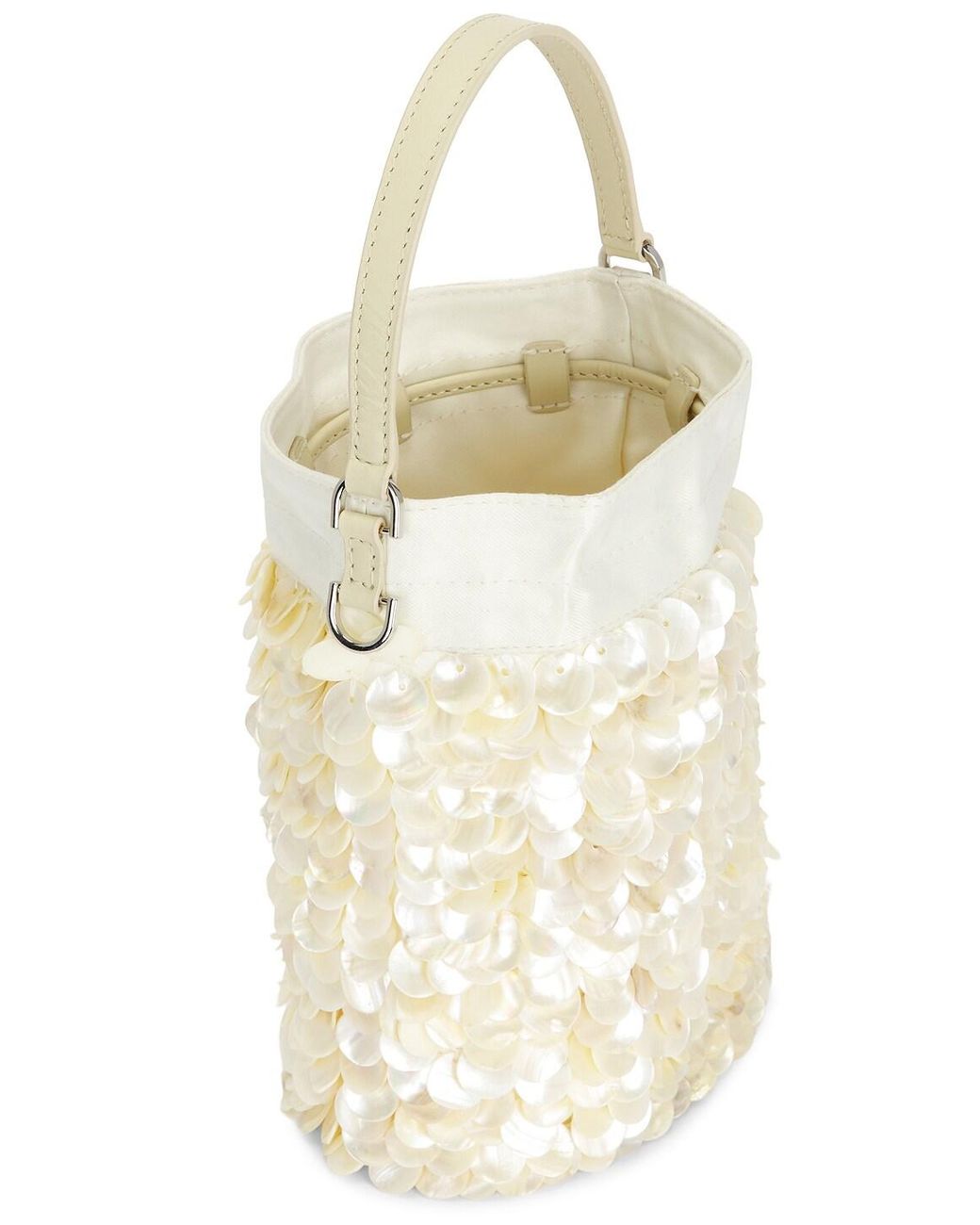 Staud Metallic Lila Mini Bag