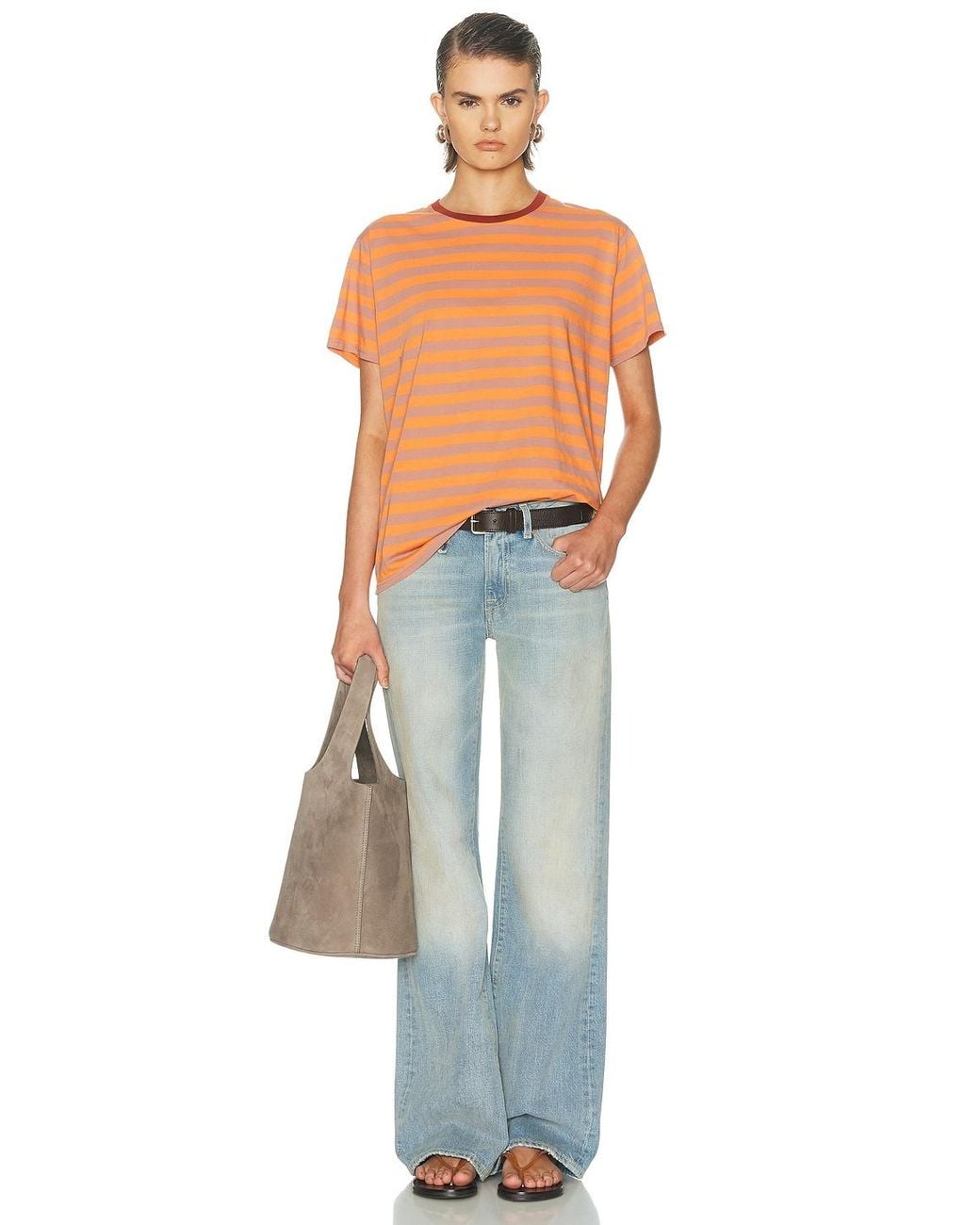 R13 Multicolor Striped Boy Tee