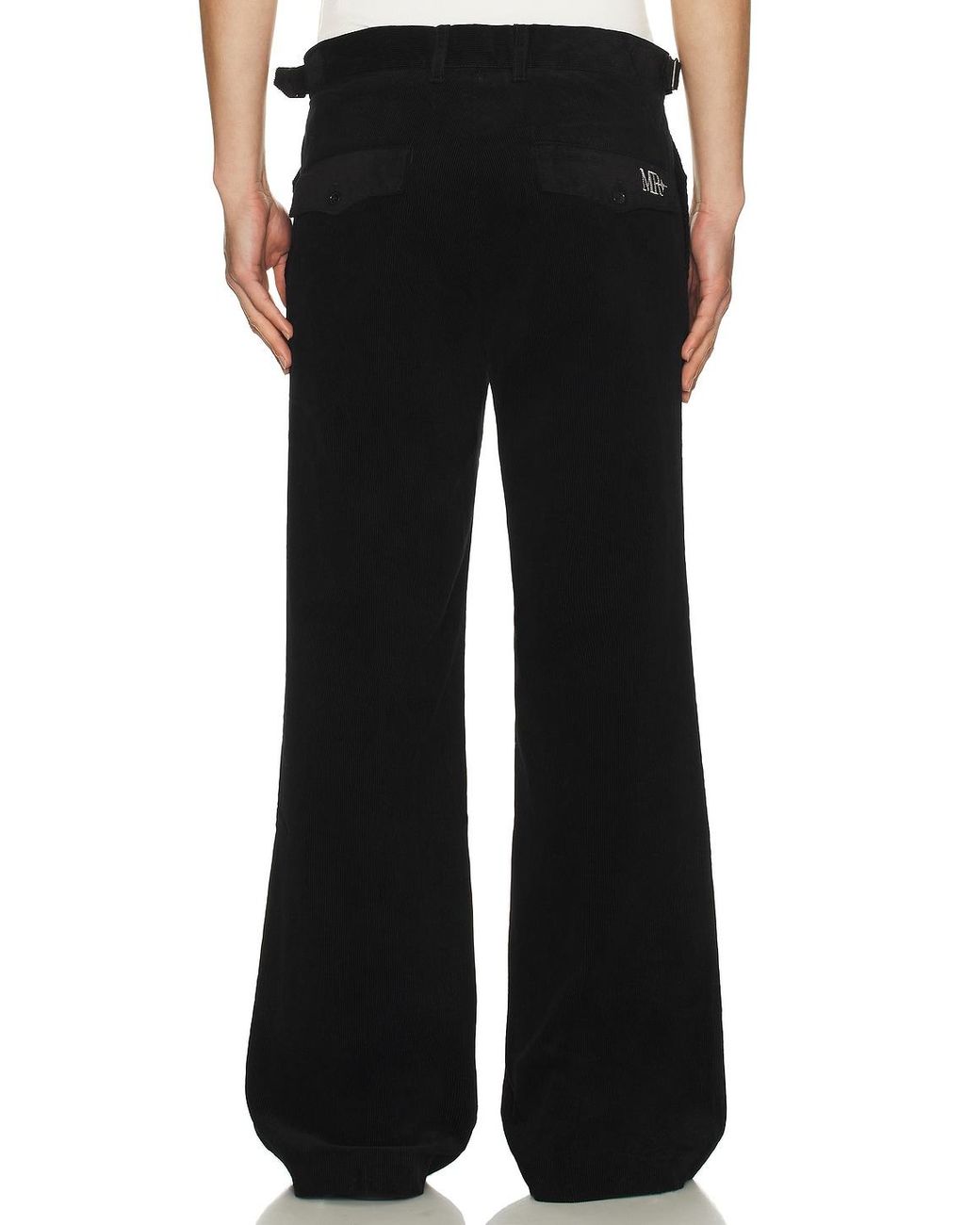MIDNIGHT RODEO Black Western Trouser for men