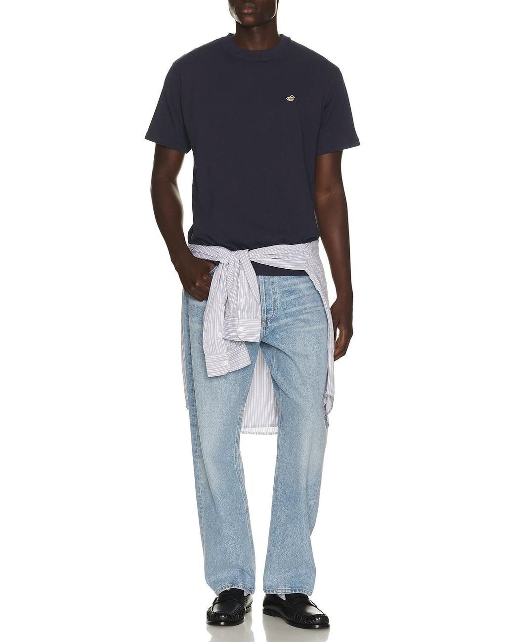 Edmmond Studios Blue Duck Patch Tee for men