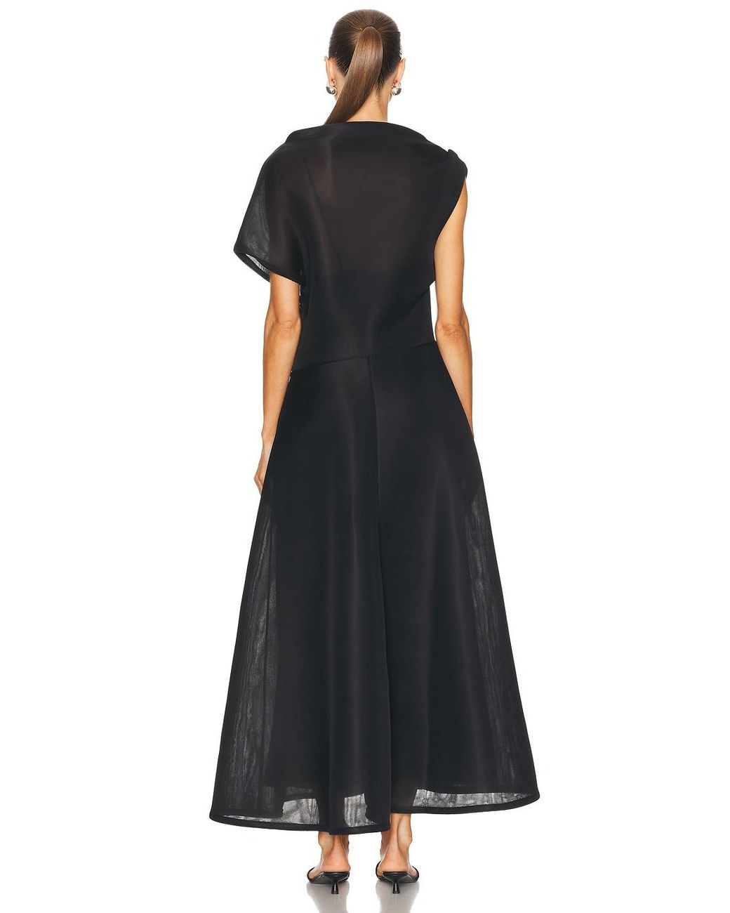 brandon maxwell the genevieve draped knit maxi dress The Genevieve Draped Knit Maxi Dress By Brandon Maxwell | Moda Operandi