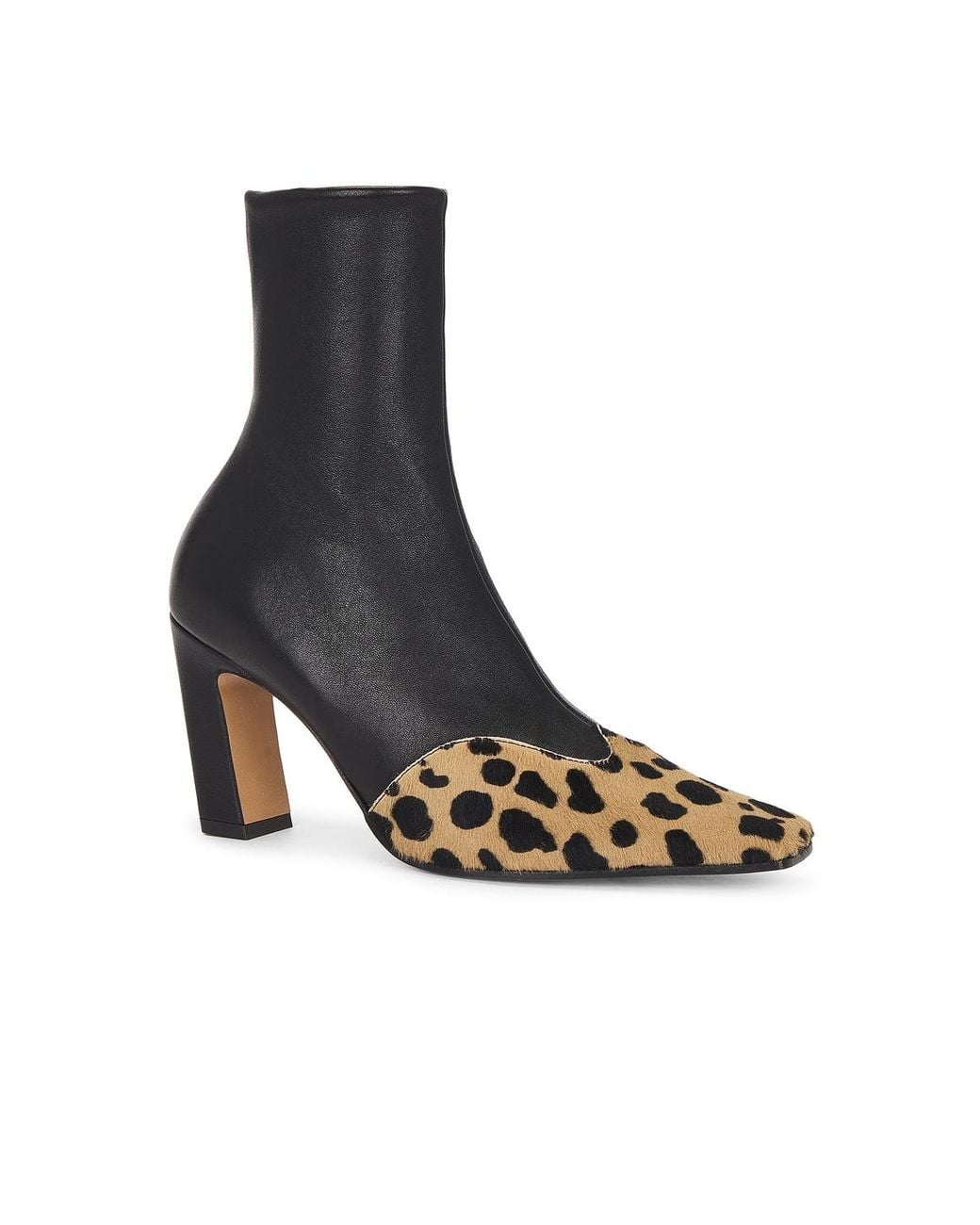 Khaite Black Nevada Ankle Stretch Boot