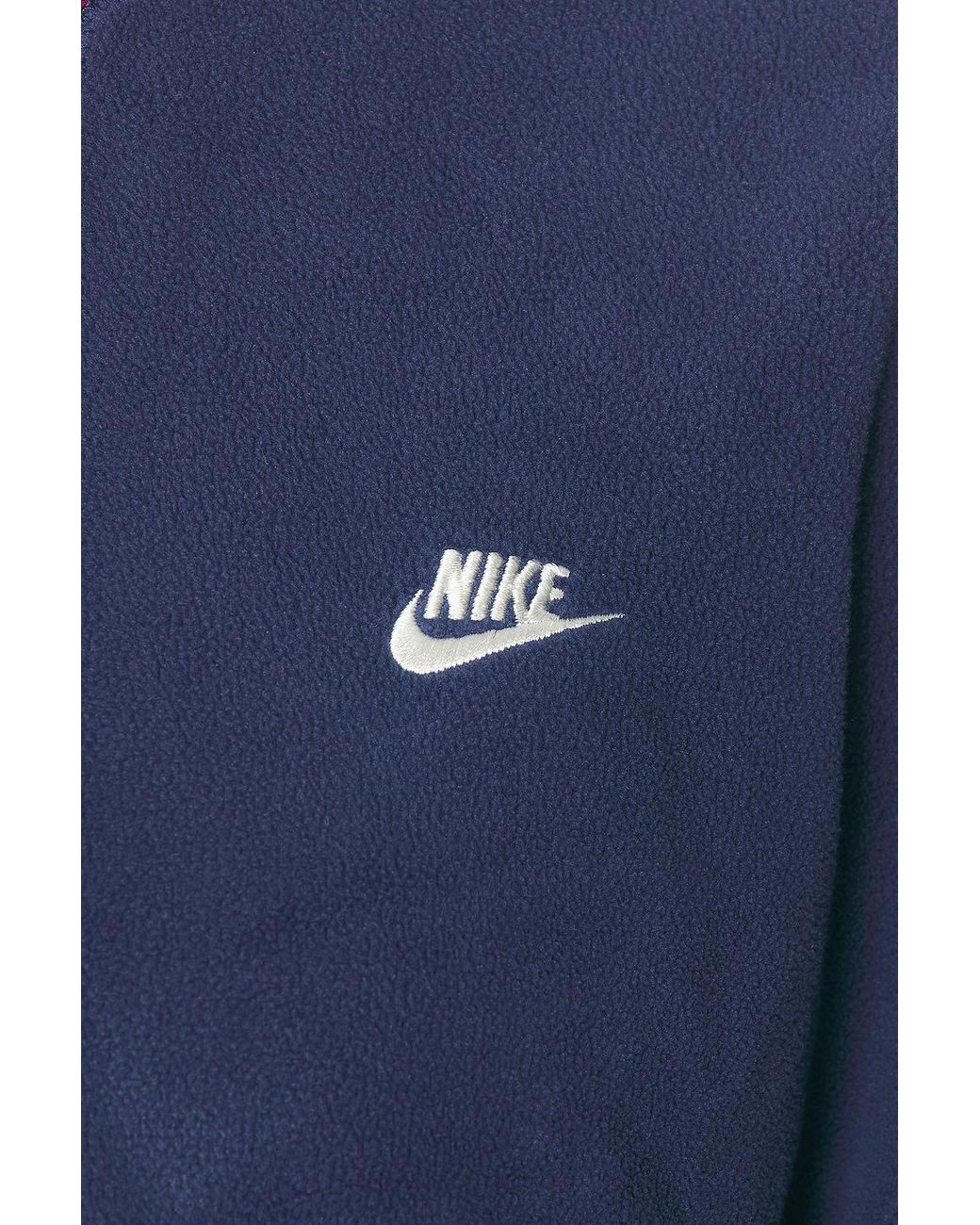 Nike Blue Studio Fleece Jacket