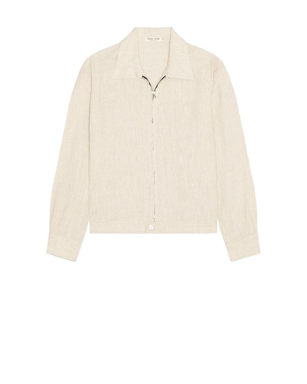 True Tribe White Casey Jacket for men