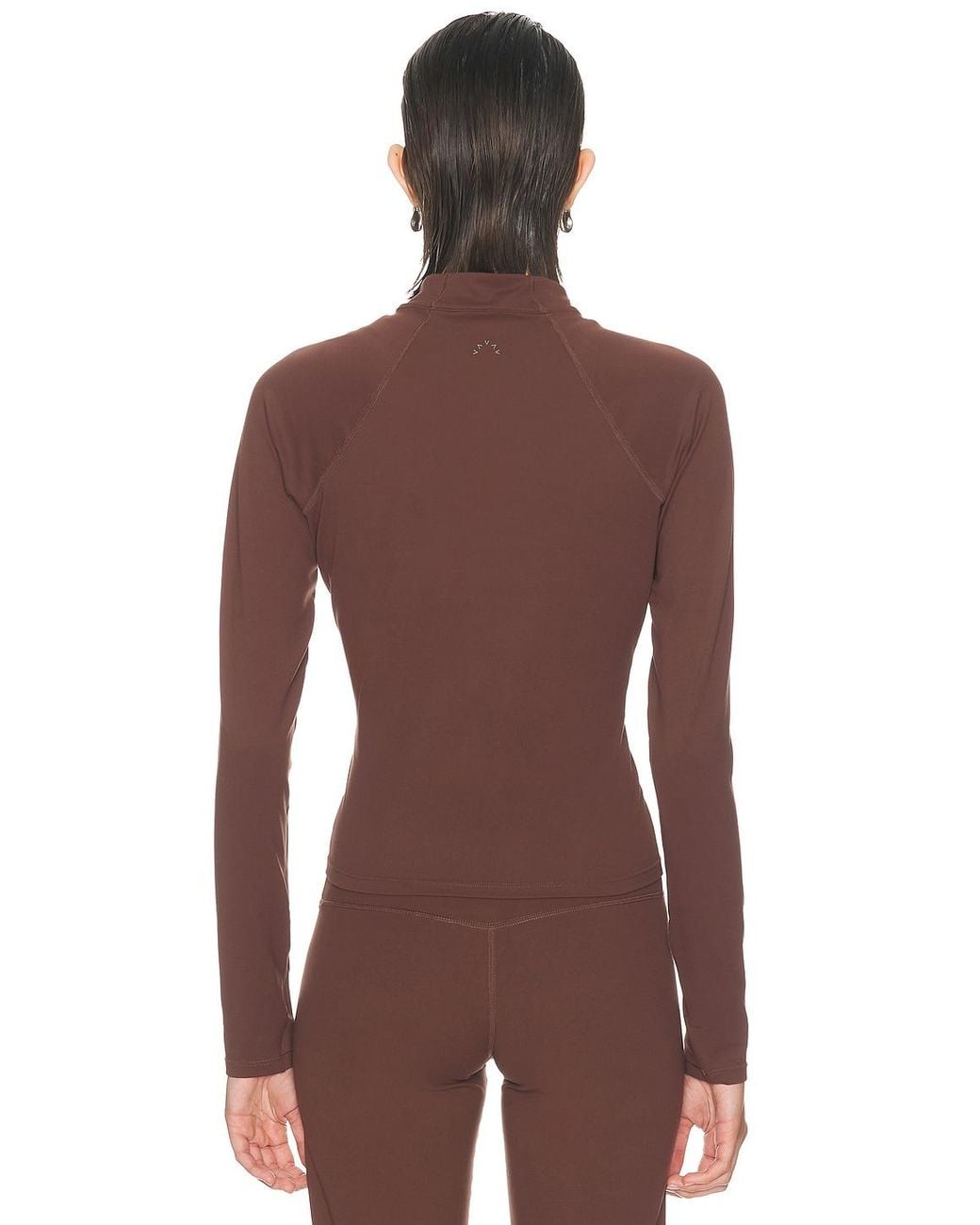 Varley Purple Always Zip Through Jacket