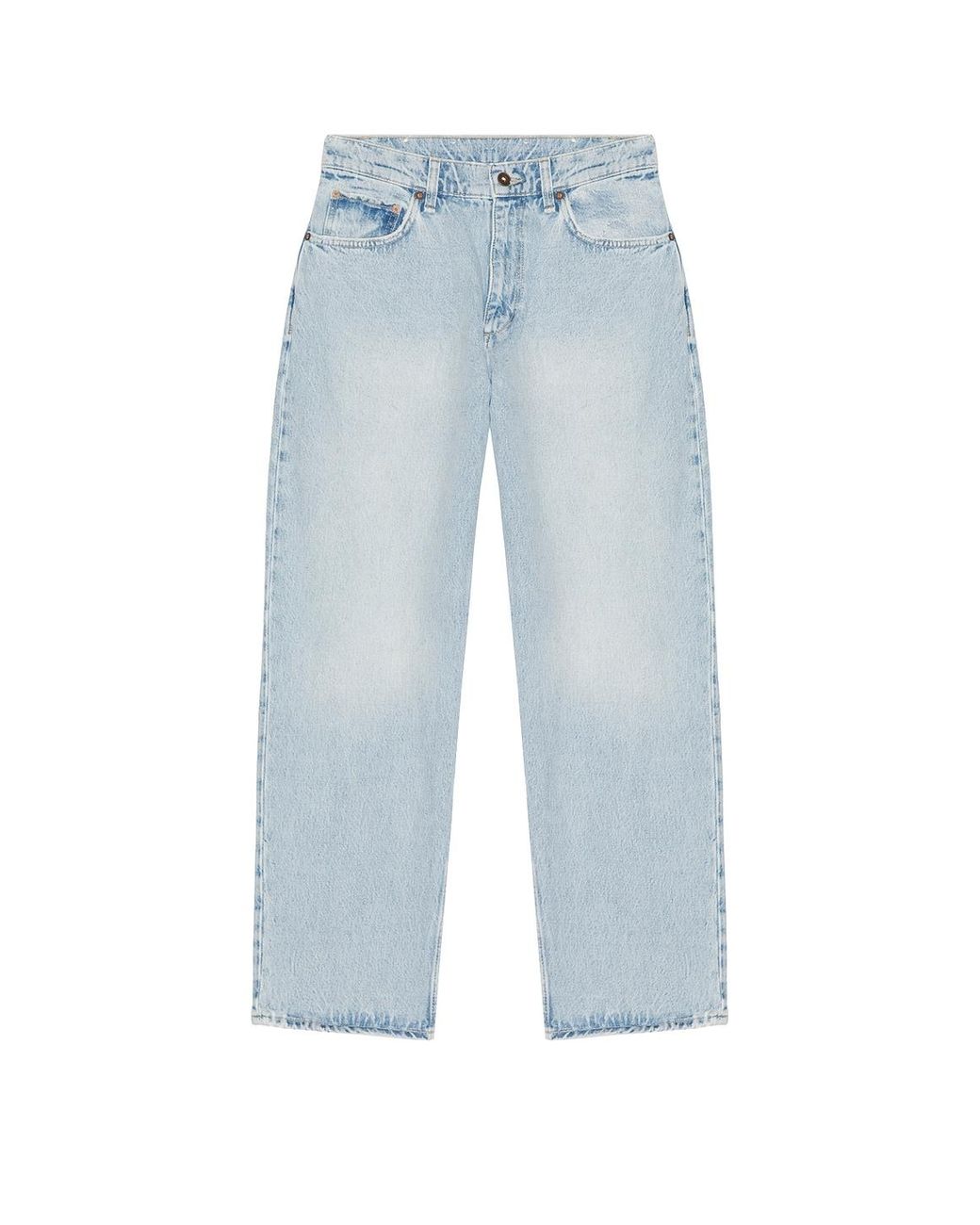 Rag & Bone Blue Baggy Authentic Rigid Jean for men