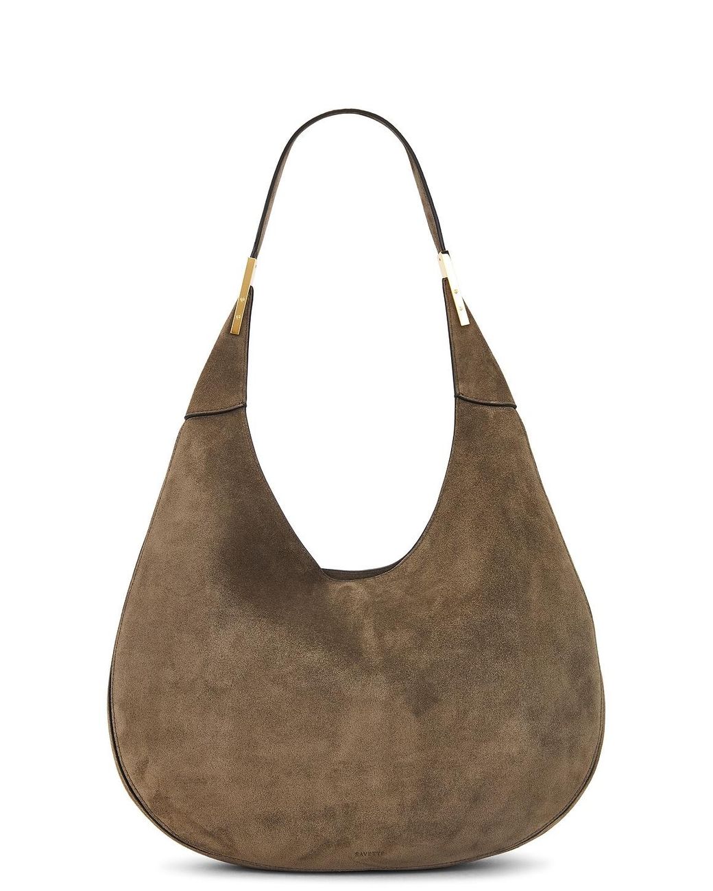 SAVETTE Brown Florence Hobo Bag