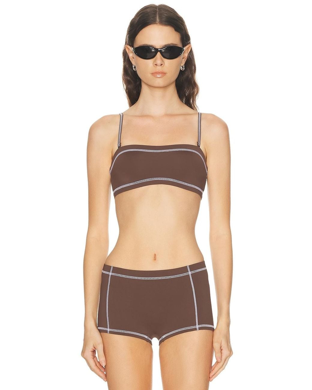 Staud Multicolor Sara Bikini Top
