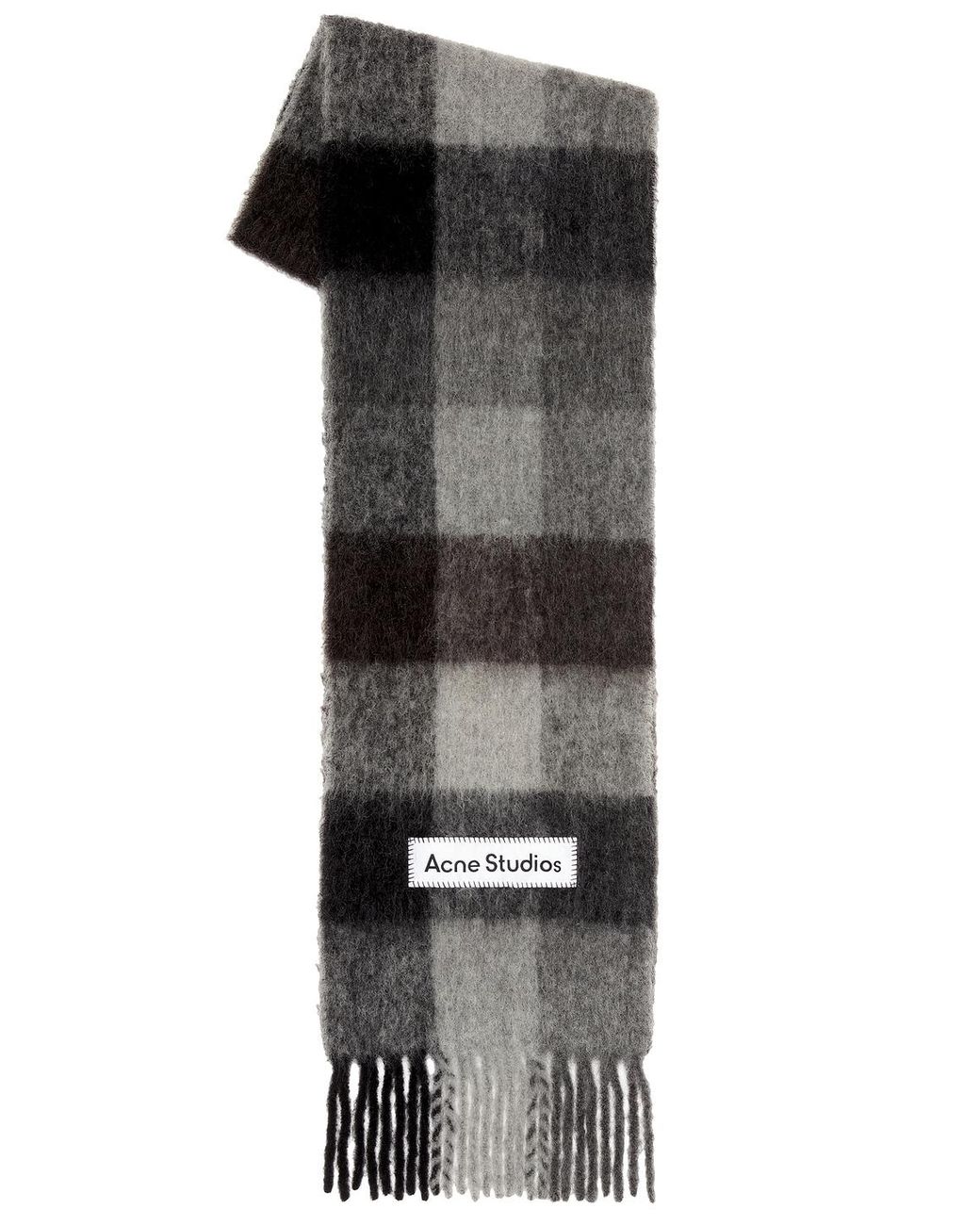 Acne Black Vally Scarf