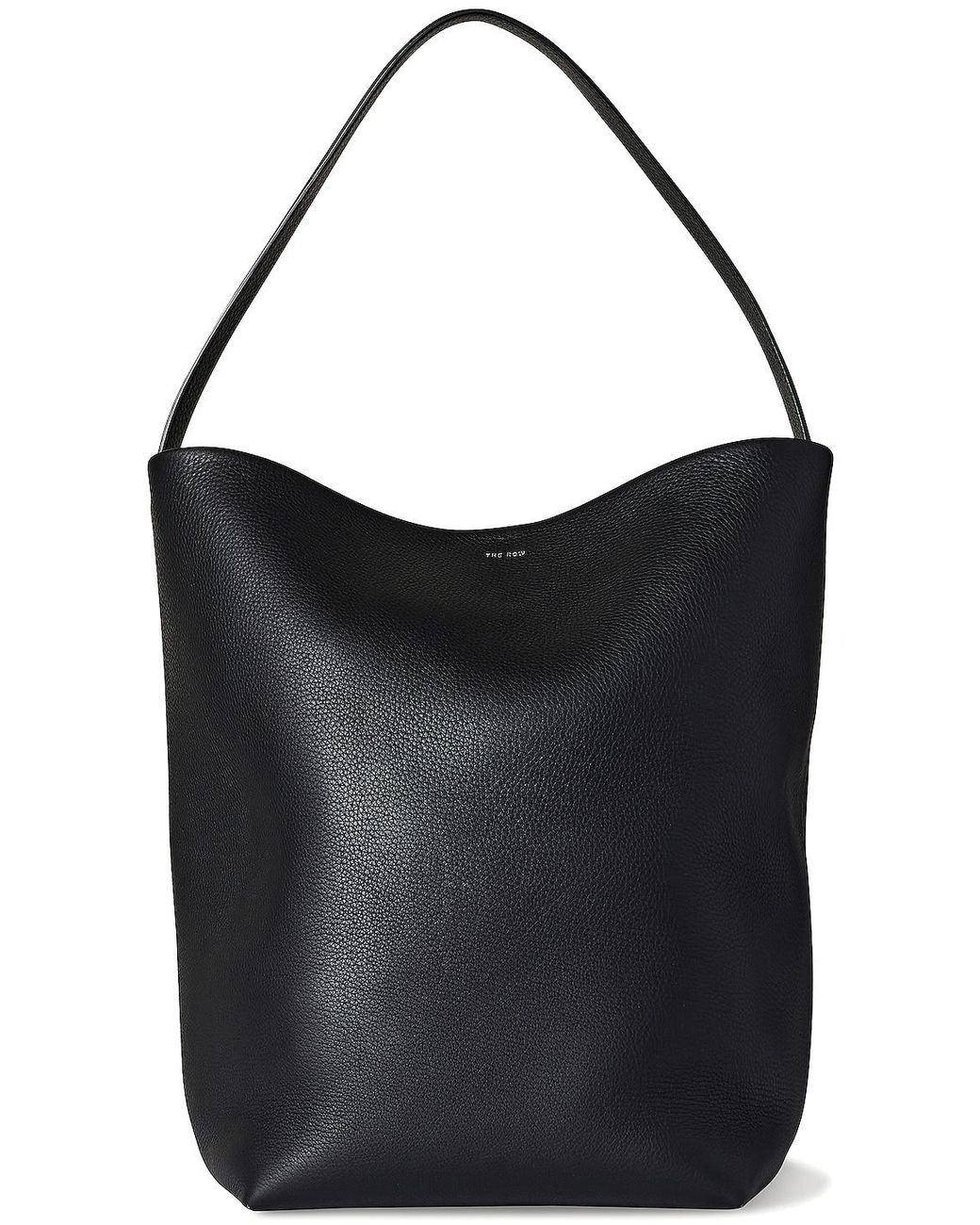 The Row N/s Park Leather Tote in Black | Lyst