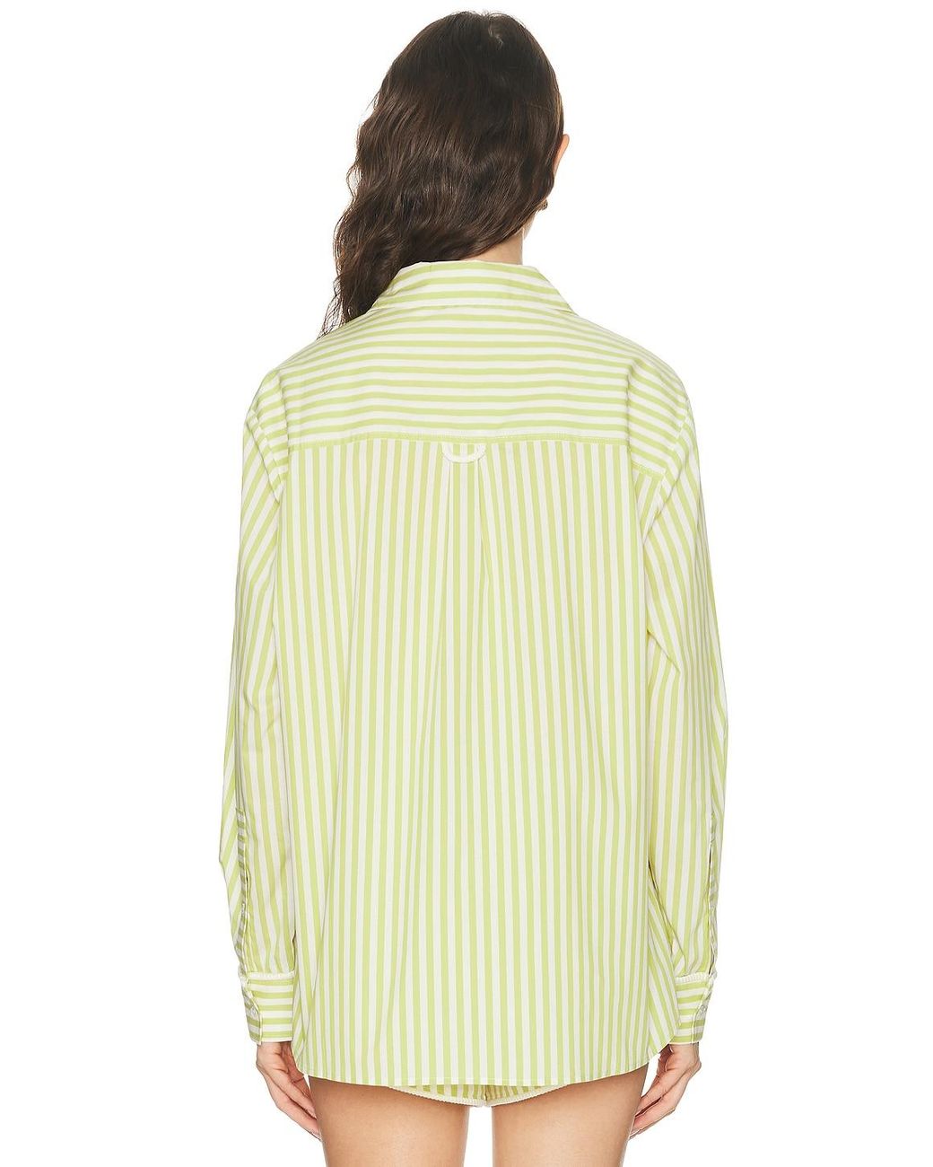 Solid & Striped Yellow The Avril Button Down Shirt