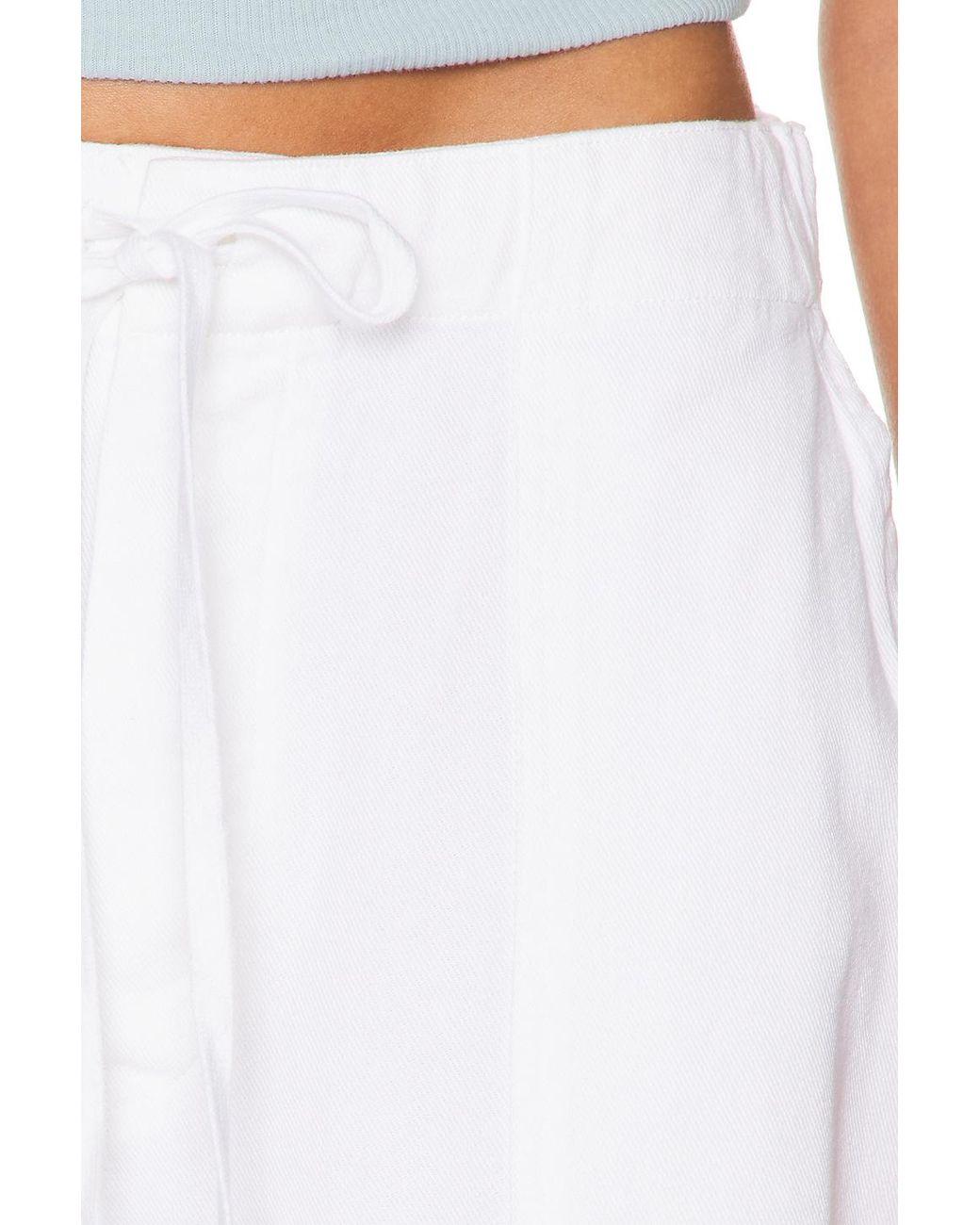 Re/done White Beach Pant
