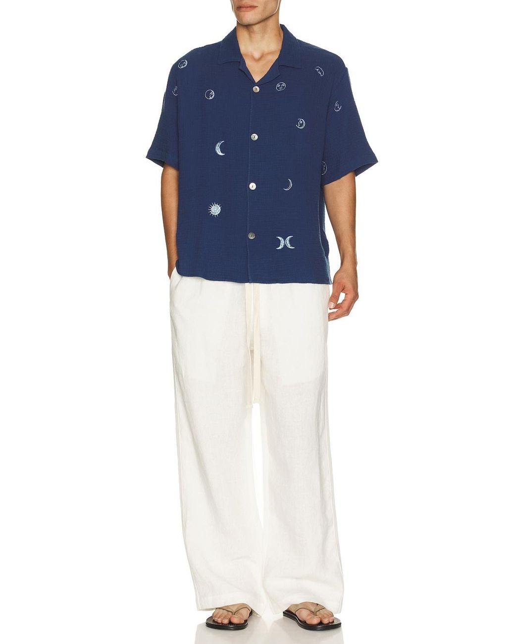 True Tribe Blue Pablo Shirt for men