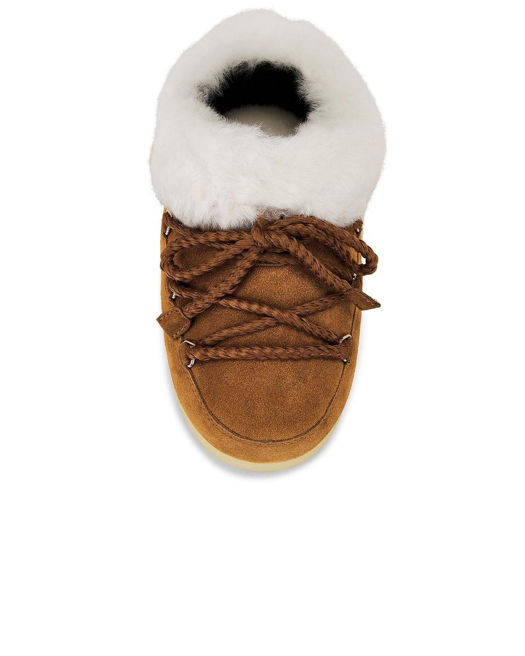 Moon Boot Brown Evx Mule Suede Boot