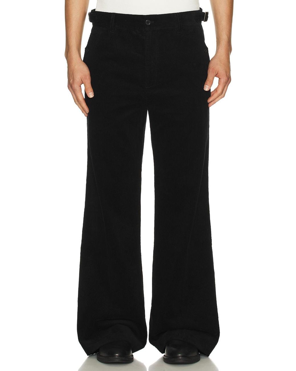 MIDNIGHT RODEO Black Western Trouser for men