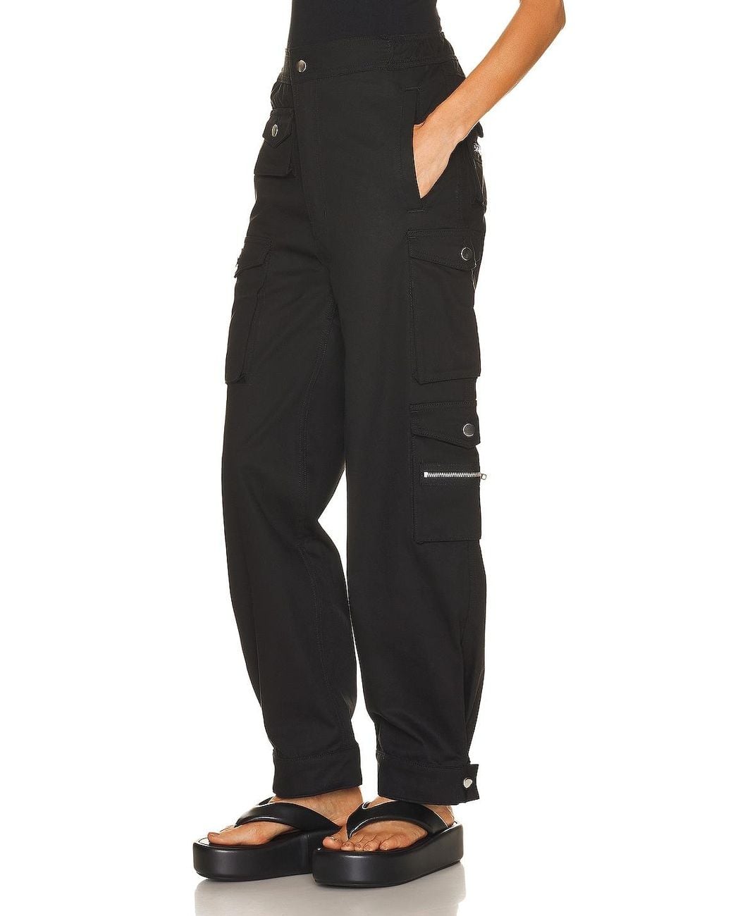 EB DENIM Black Cargo Pants