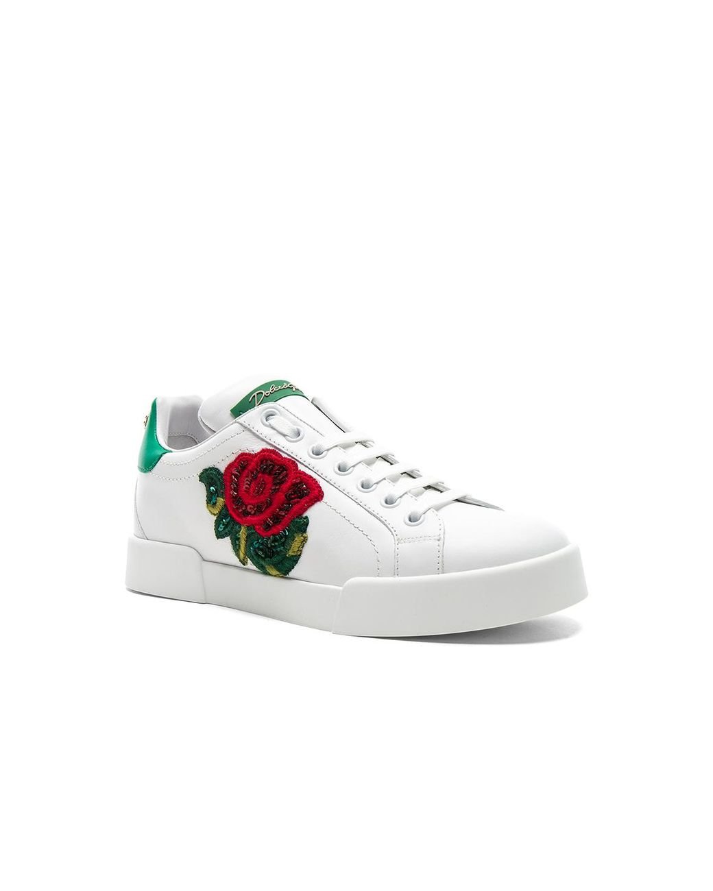 dolce gabbana rose shoes