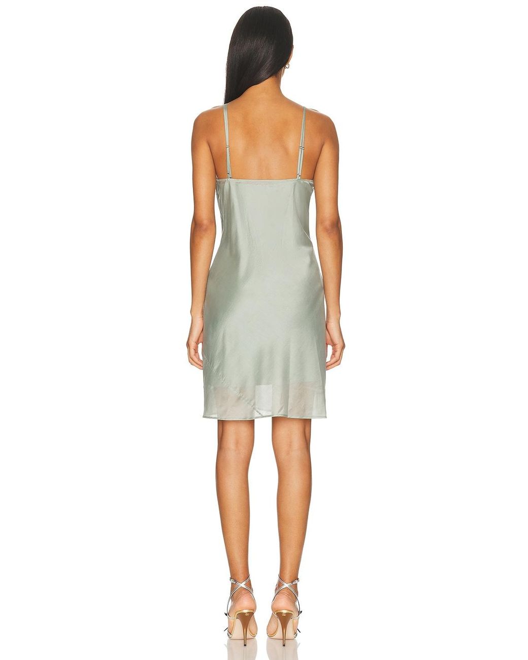 Helmut Lang White Slip Dress