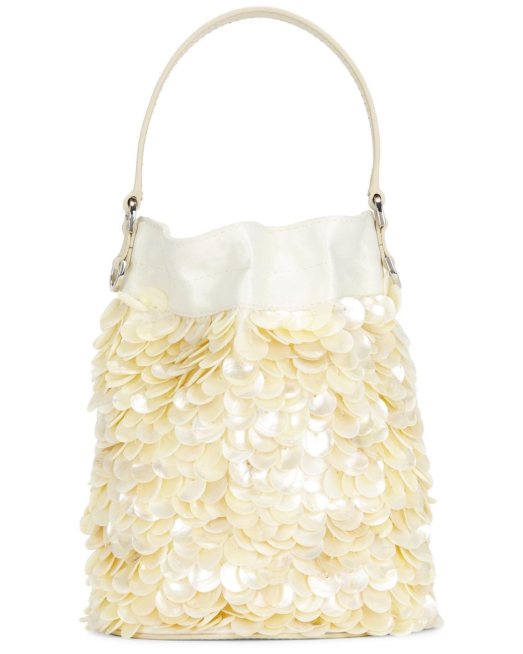 Staud Metallic Lila Mini Bag