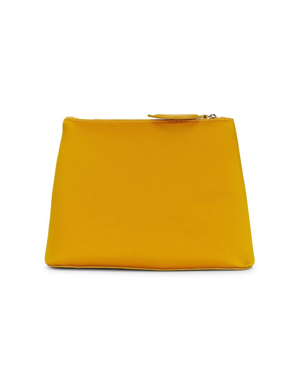 Liffner Yellow Zip Clutch
