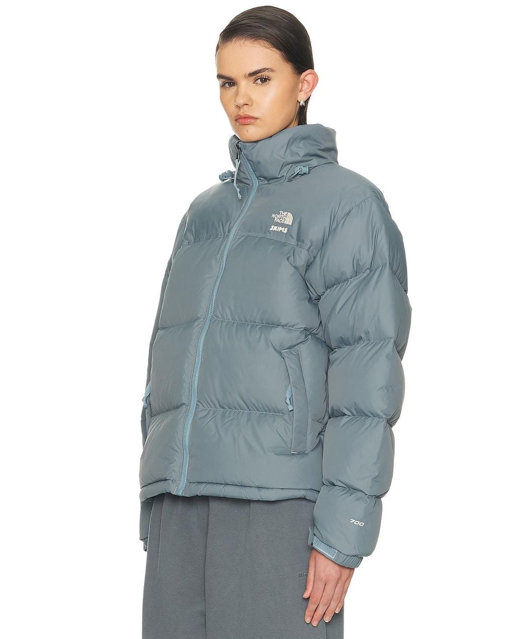 The North Face X Skims 1996 Nuptse Jacket in Blue | Lyst