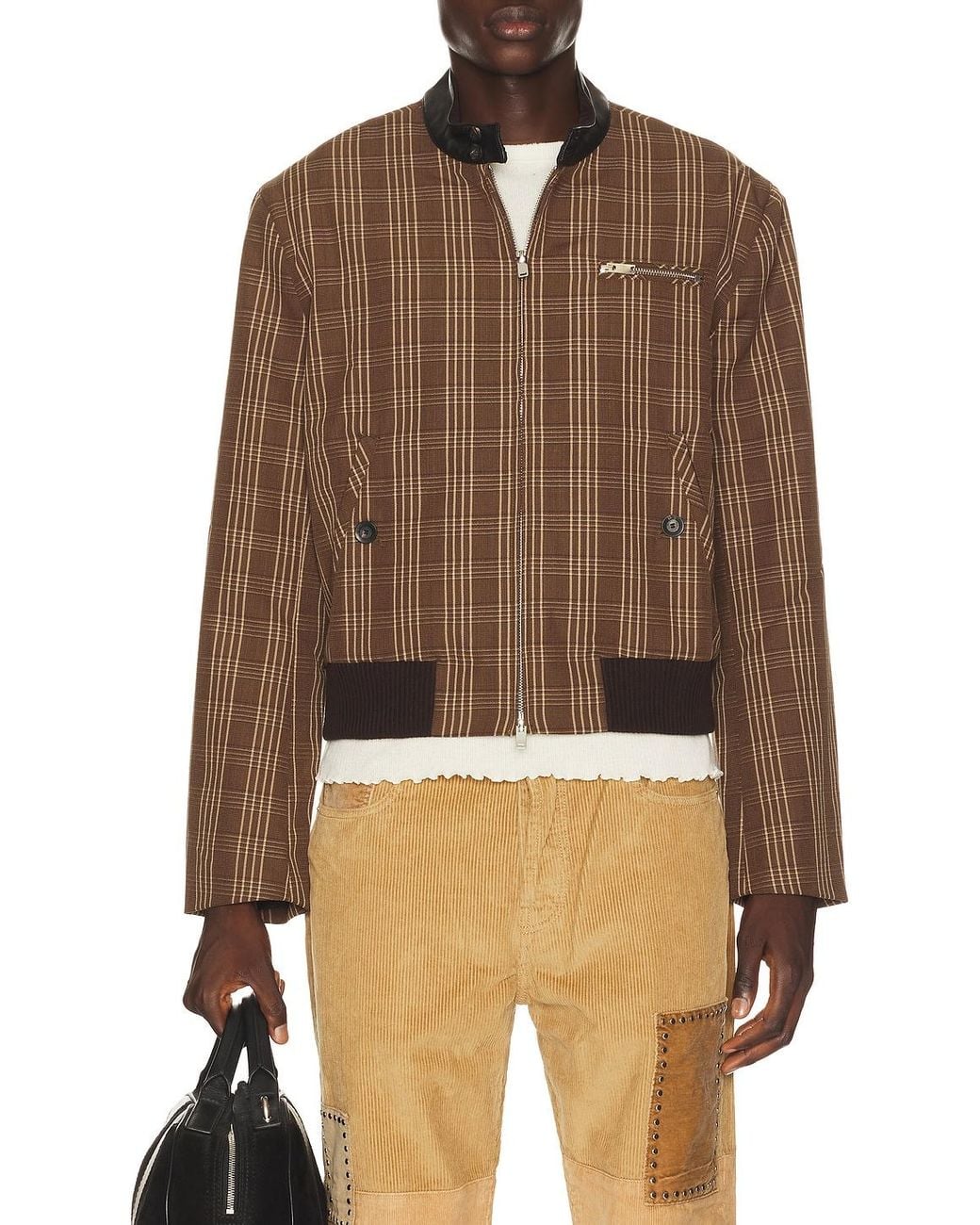 Wales Bonner Brown Axis Jacket for men