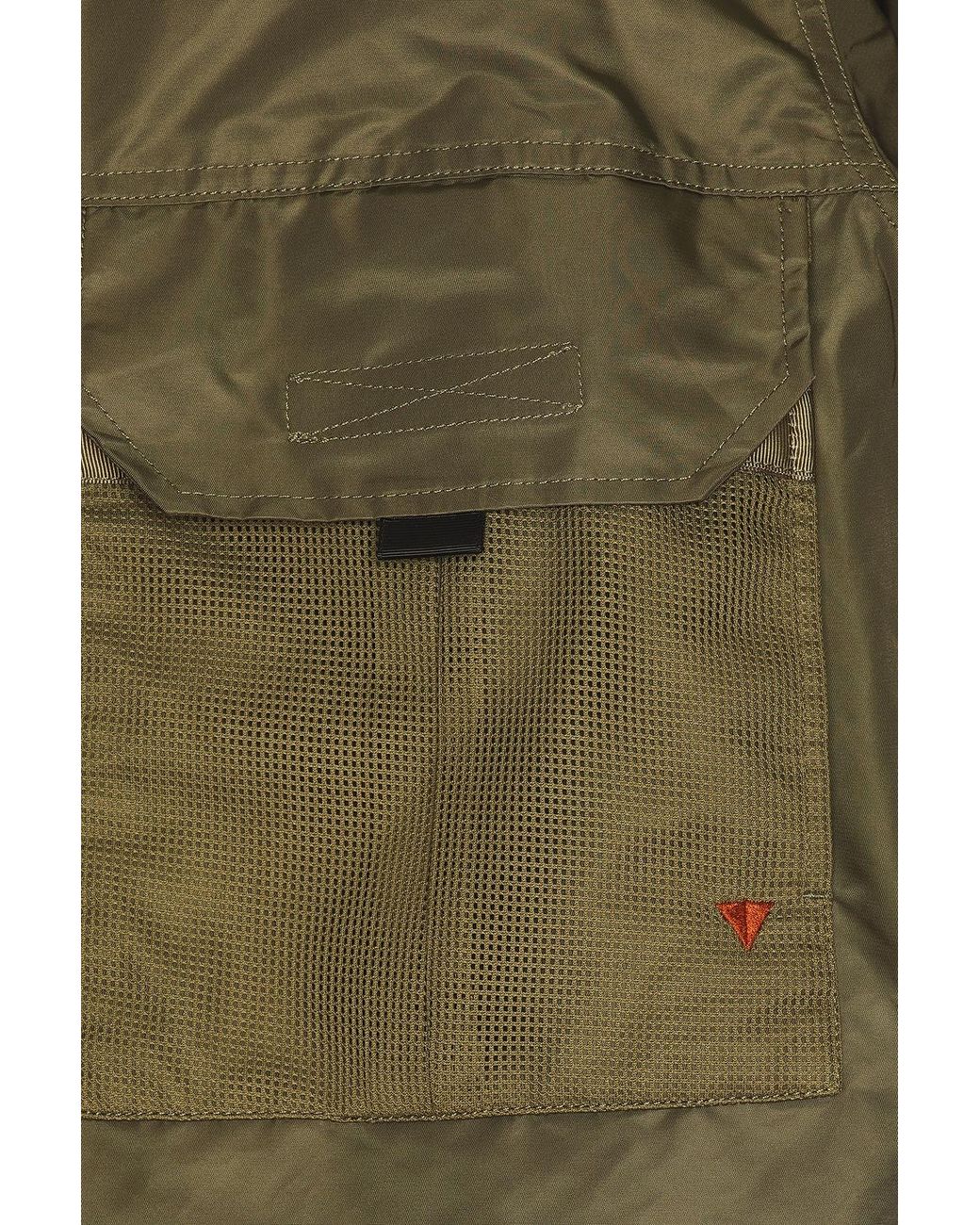 Brain Dead Green Cropped Chore Jacket for men