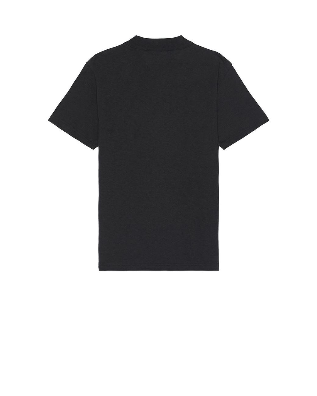 Theory Black Bron Cotton Polo for men