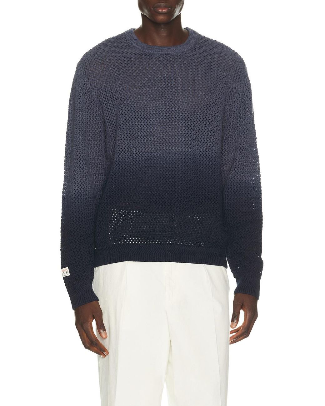 Malbon Blue Workshop Sweater for men