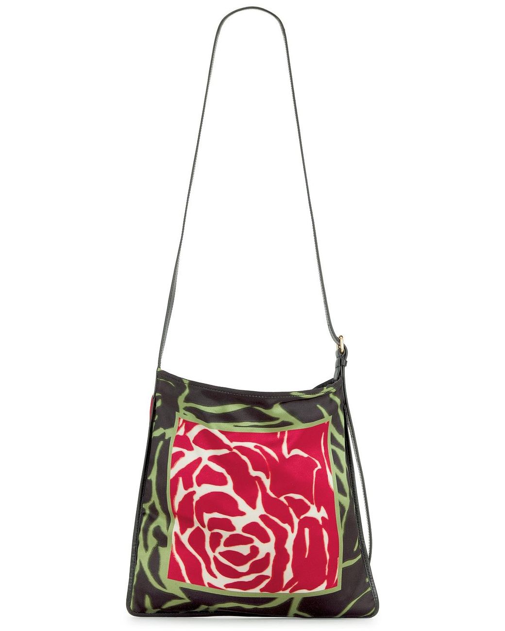 Dries Van Noten Red Medium Scarf Bag