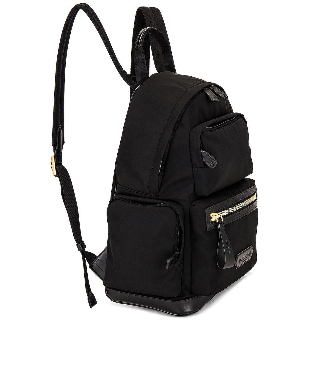 Tom Ford Black Nylon Backpack for men
