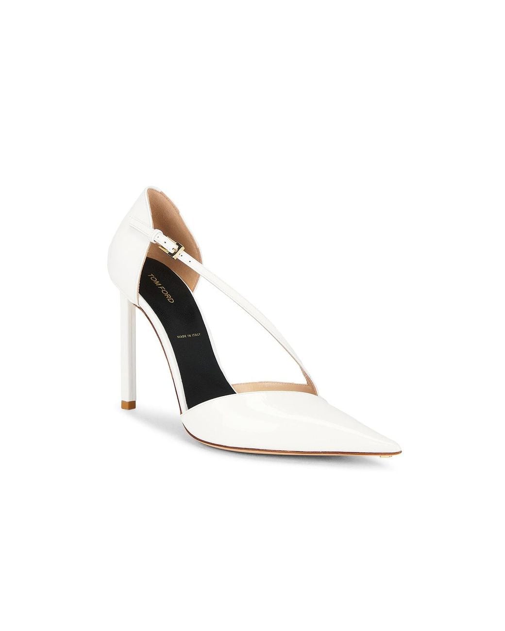 Tom Ford White Patent Leather Pump