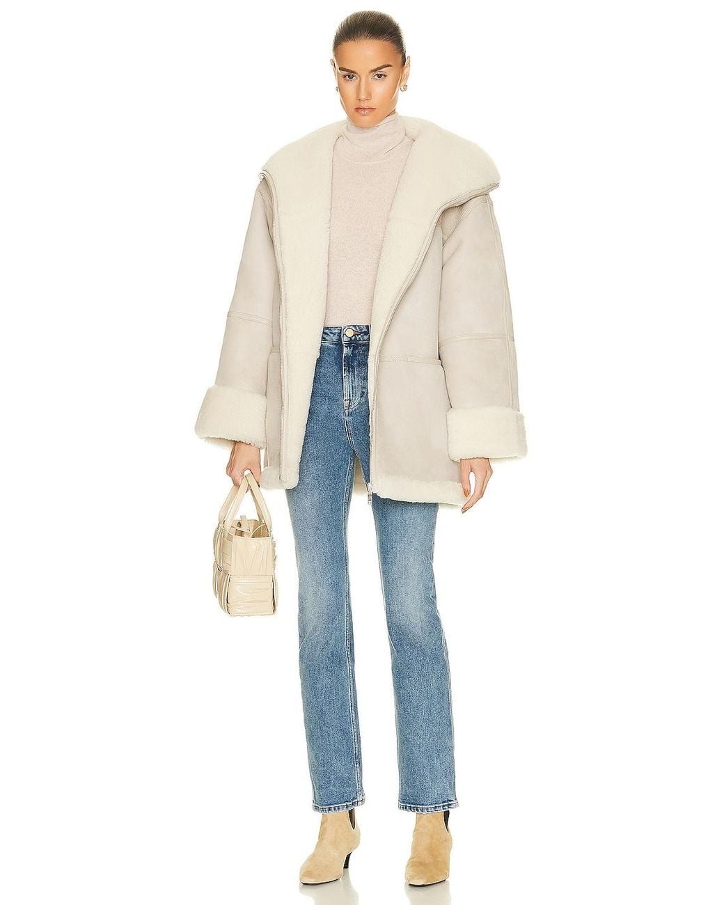 TOVE Blue Marlo Straight Leg Jeans