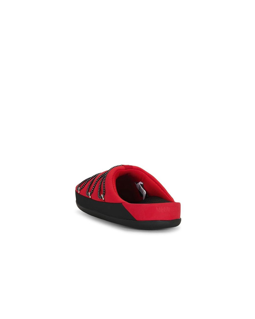 Moon Boot Red Mb Soft Slipper for men