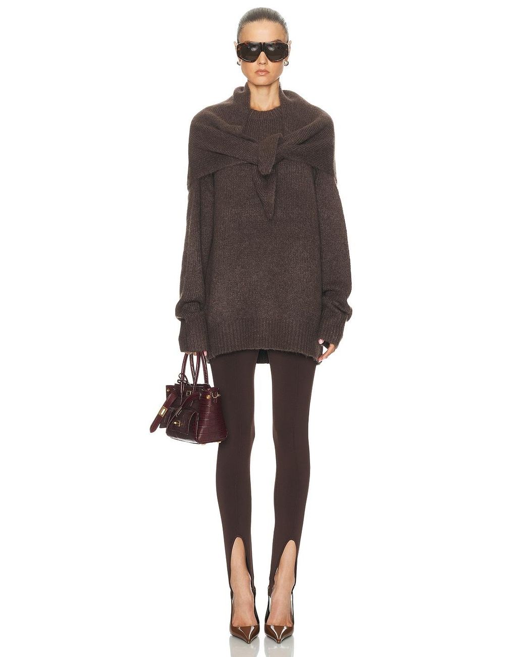 SER.O.YA Brown May Sweater