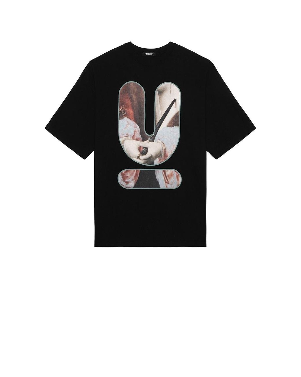 Undercover Black Logo Tee for men