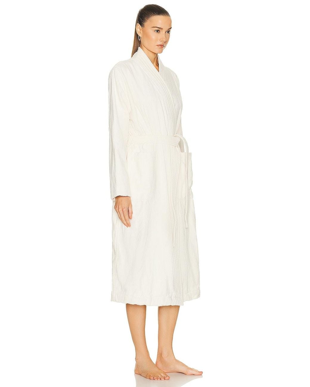BAINA White Bath Robe