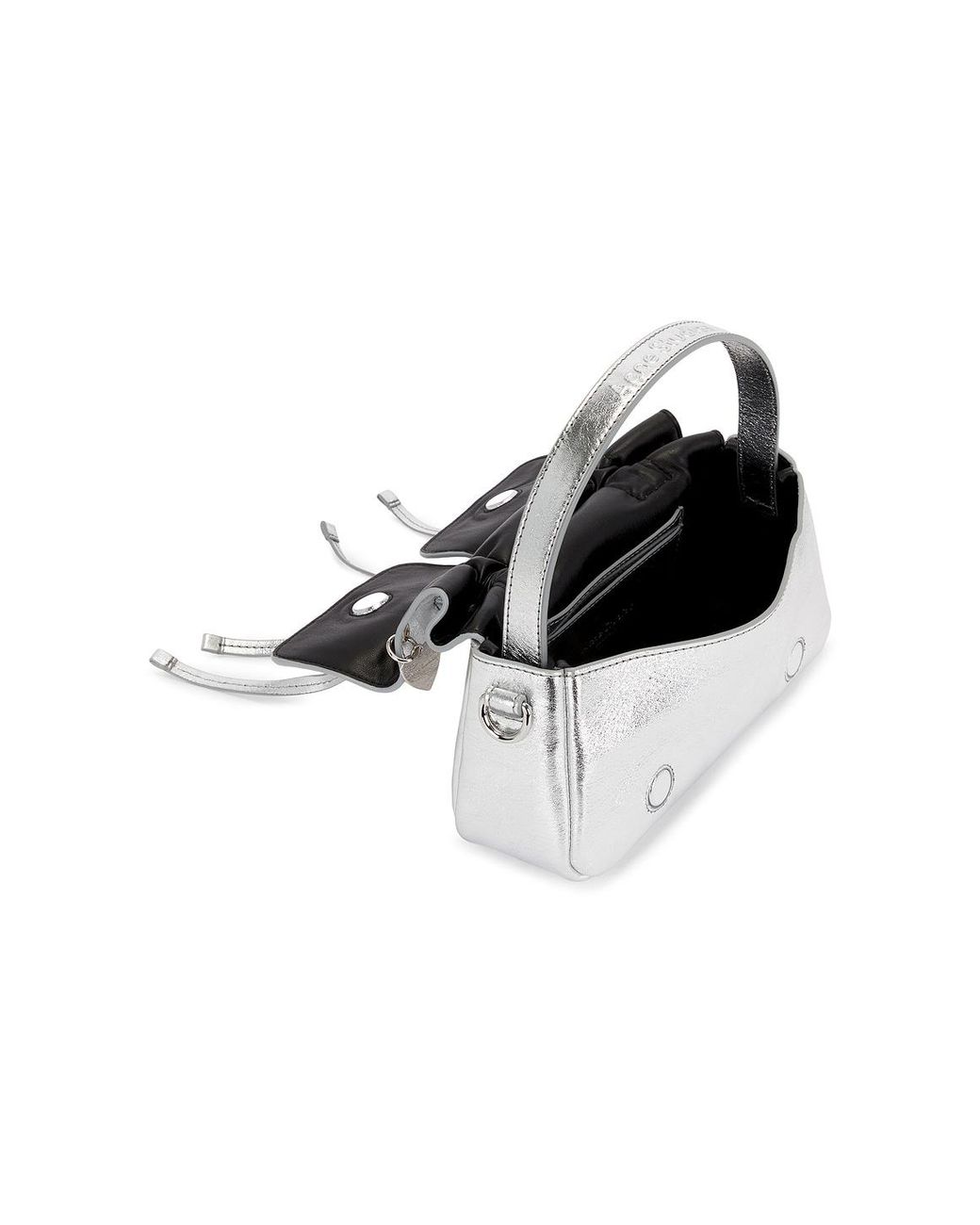 Acne White Multipocket Micro Bag